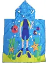 Cape de bain enfants Plongeur