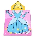 Cape de bain enfants Princesse