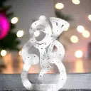 Bonhomme de neige lumineux