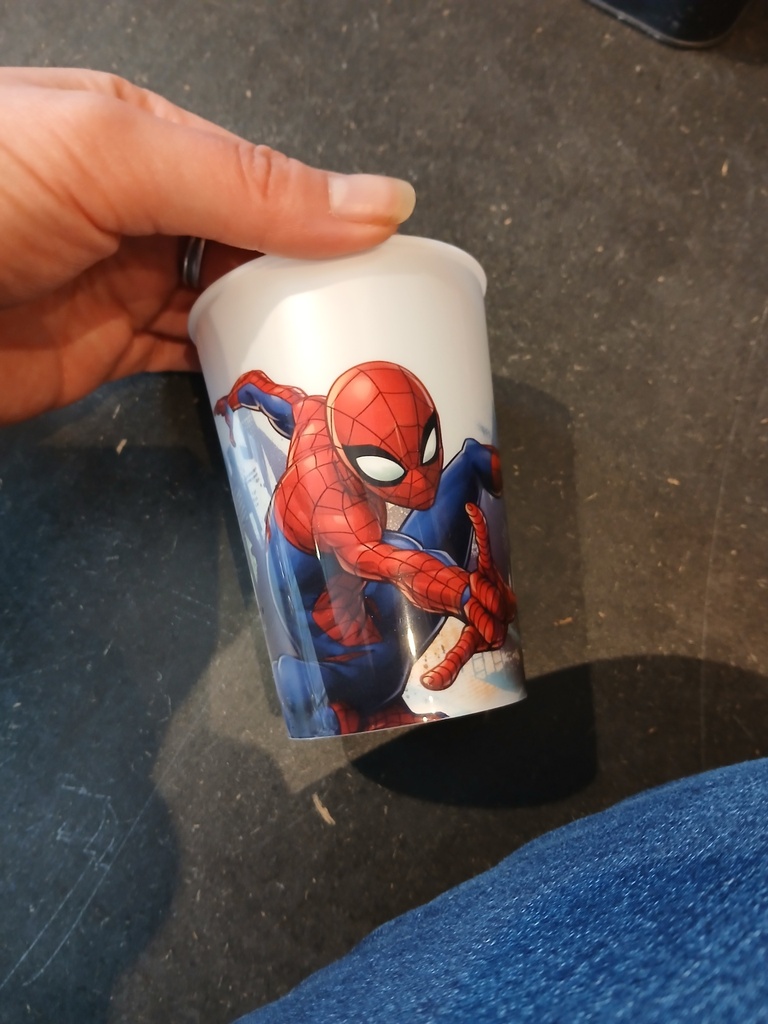 Gobelet spiderman